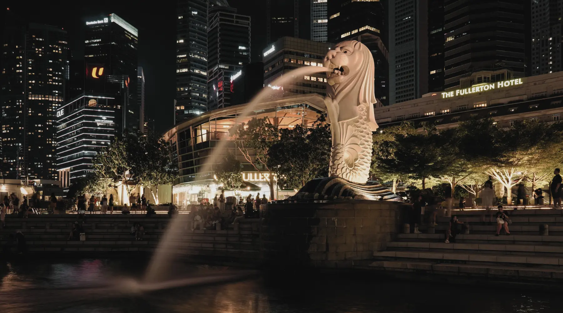 Merlion Park, a popular destination during a city tour in Singapore with SARO.