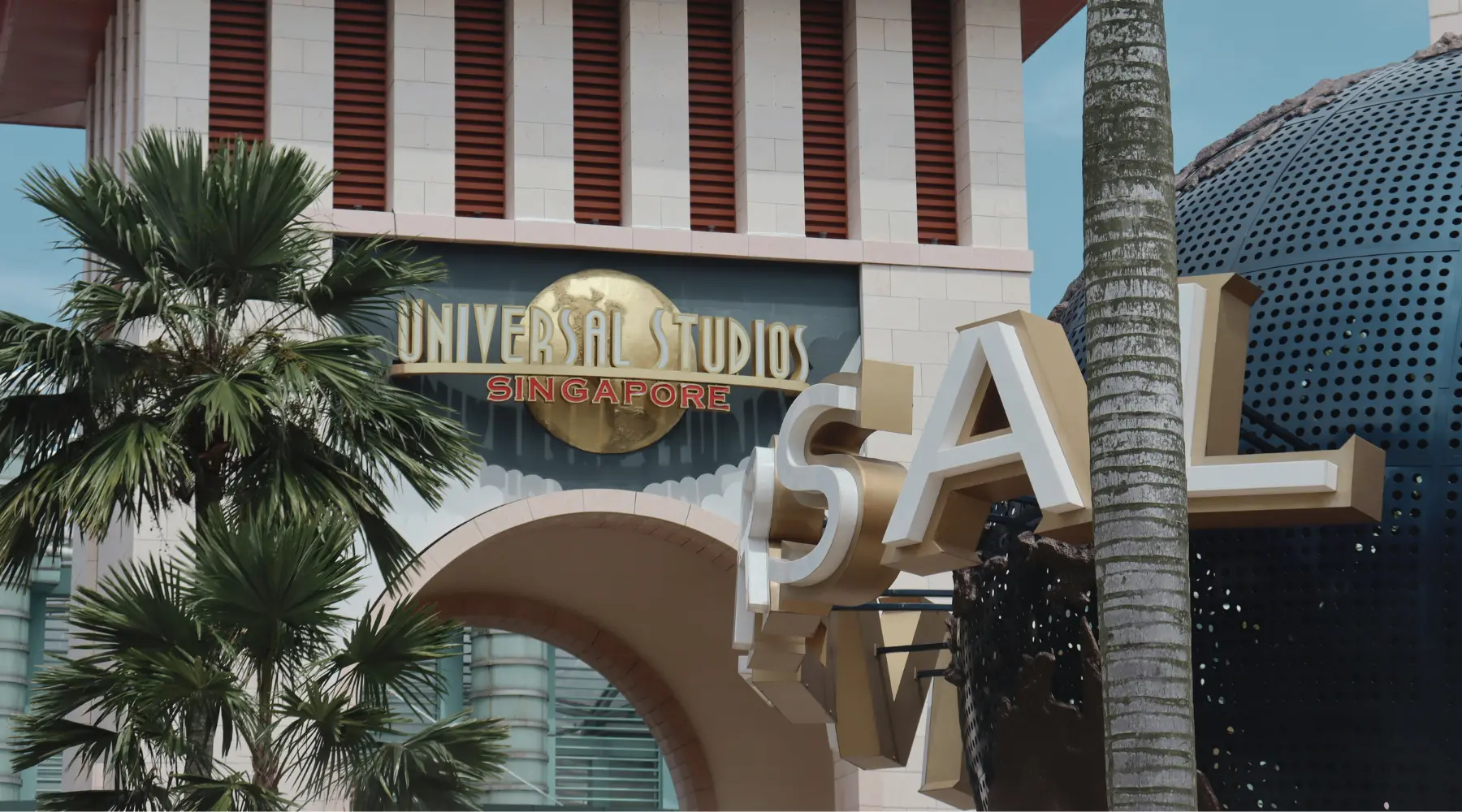 Sentosa Island, a popular destination during a city tour in Singapore with SARO.